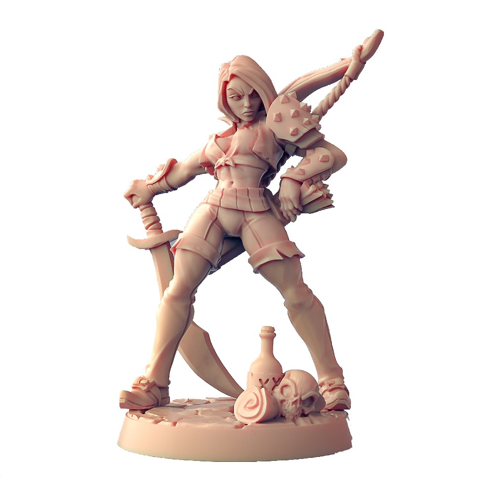 Miniatura Nepictata Elemental Beacon - Aline the Bold with Bow