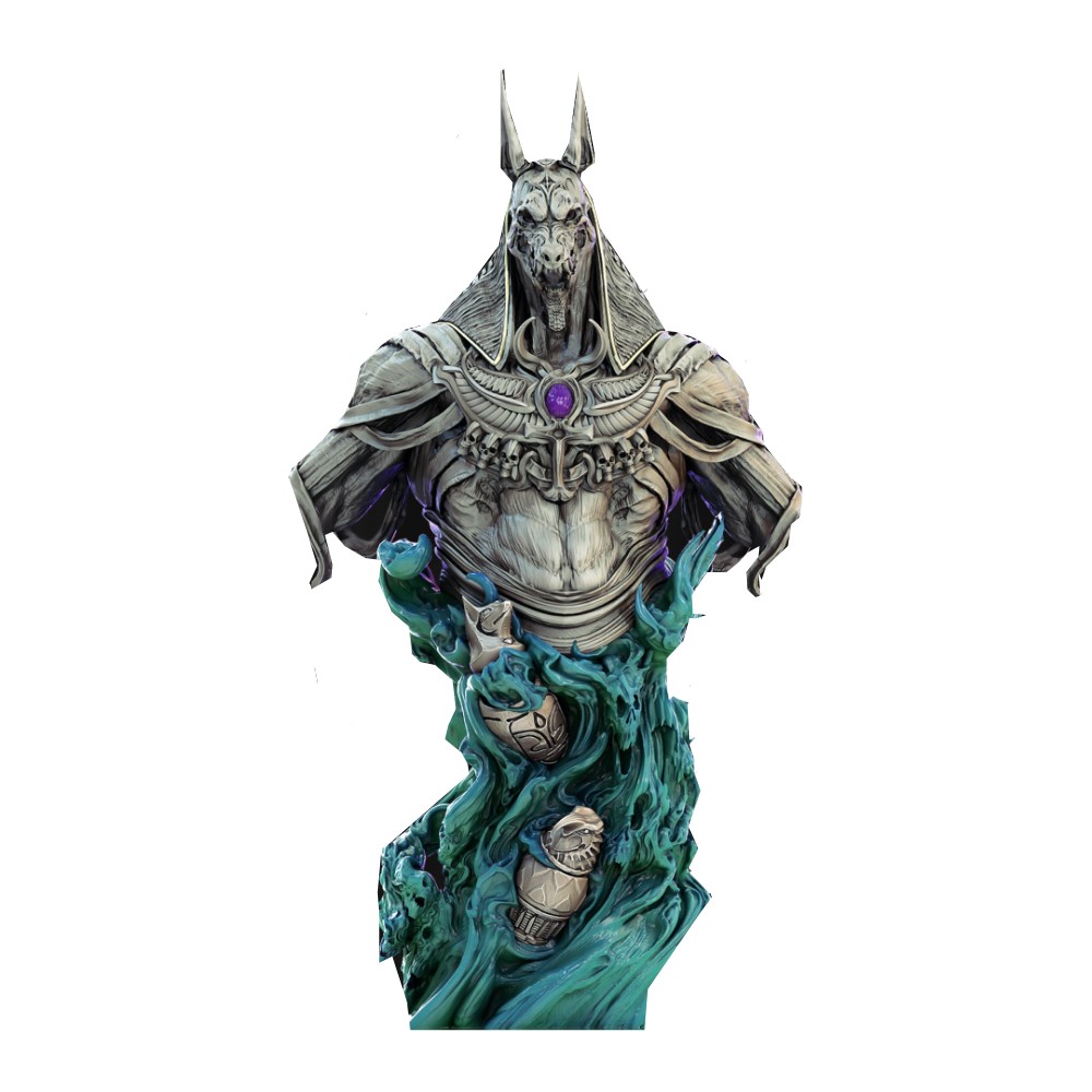 Miniatura Nepictata Elemental Beacon - Anubis