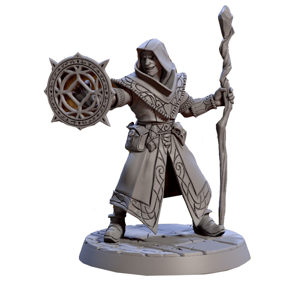 Miniatura Nepictata Elemental Beacon - Apprentice Arcanist A