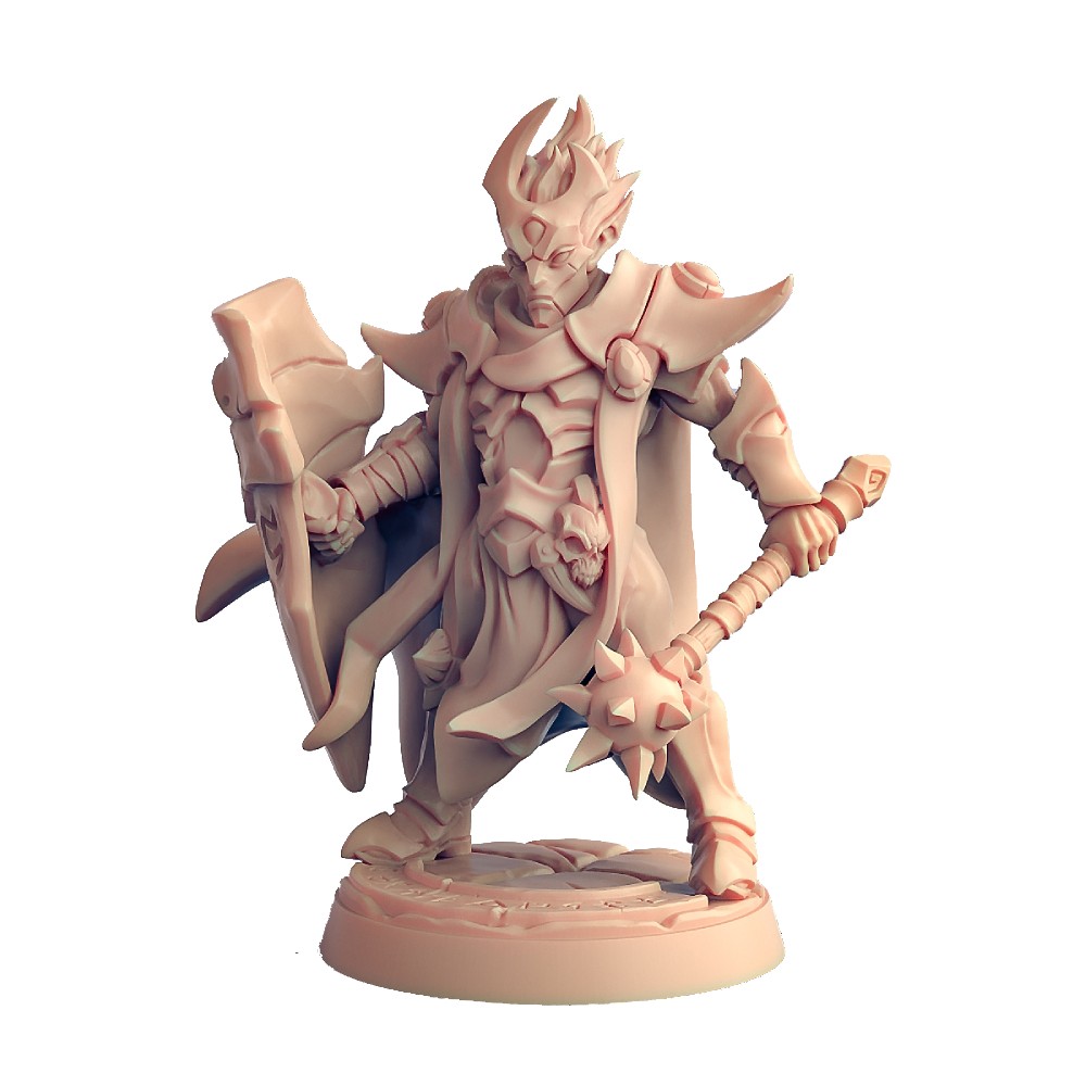 Miniatura Nepictata Elemental Beacon - Ashen Inquisitor E