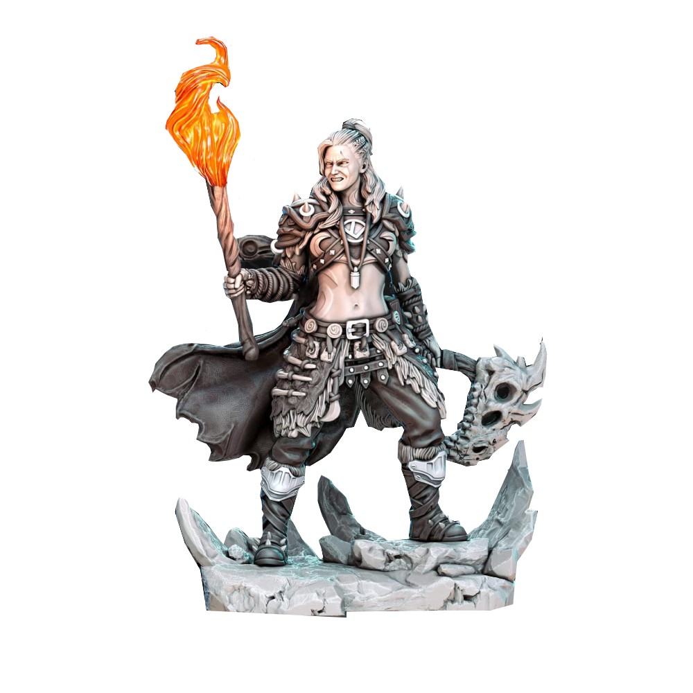 Miniatura Nepictata Elemental Beacon - Felga Frostheart