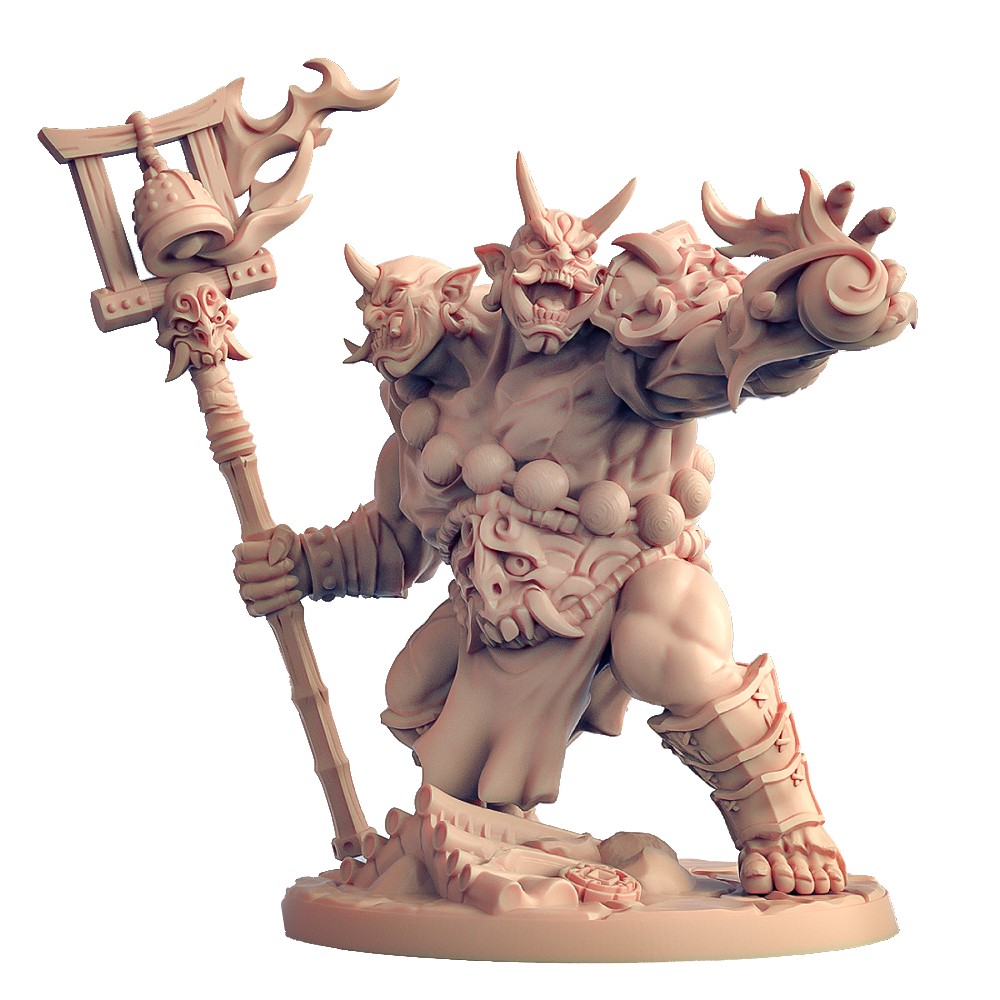 Miniatura Nepictata Elemental Beacon - Goraku the Ogre Magi