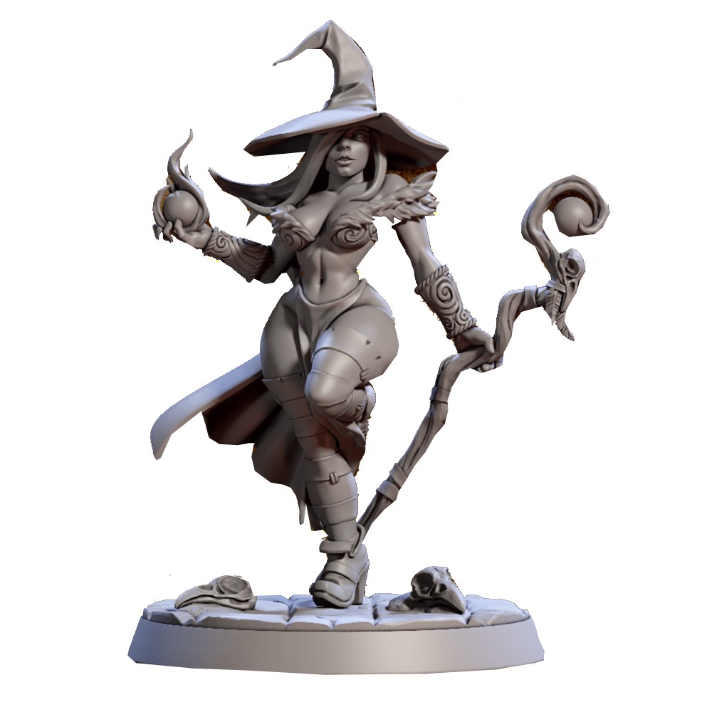 Miniatura Nepictata Elemental Beacon - Marwina the Witch