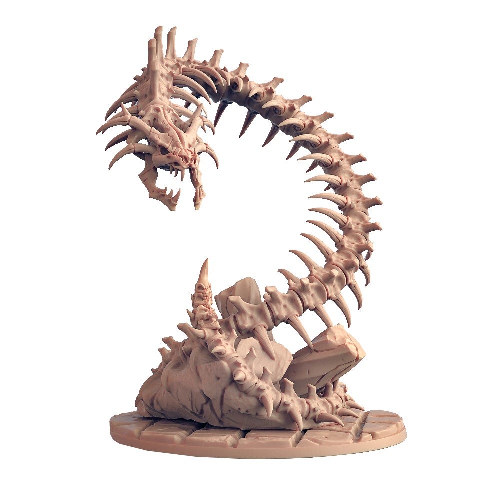 Miniatura Nepictata Elemental Beacon - Mini Maneater Skullnaga