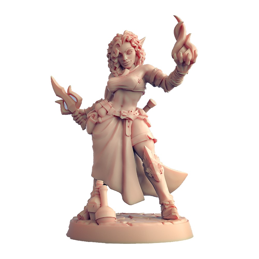 Miniatura Nepictata Elemental Beacon - Mini Sonya Sorcerer/Wizard