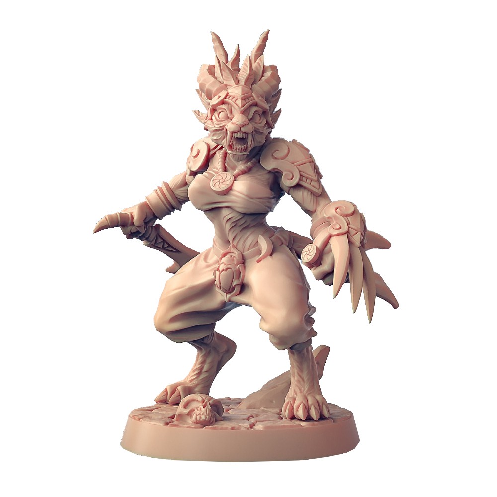 Miniatura Nepictata Elemental Beacon - Rashakin Headhunter E