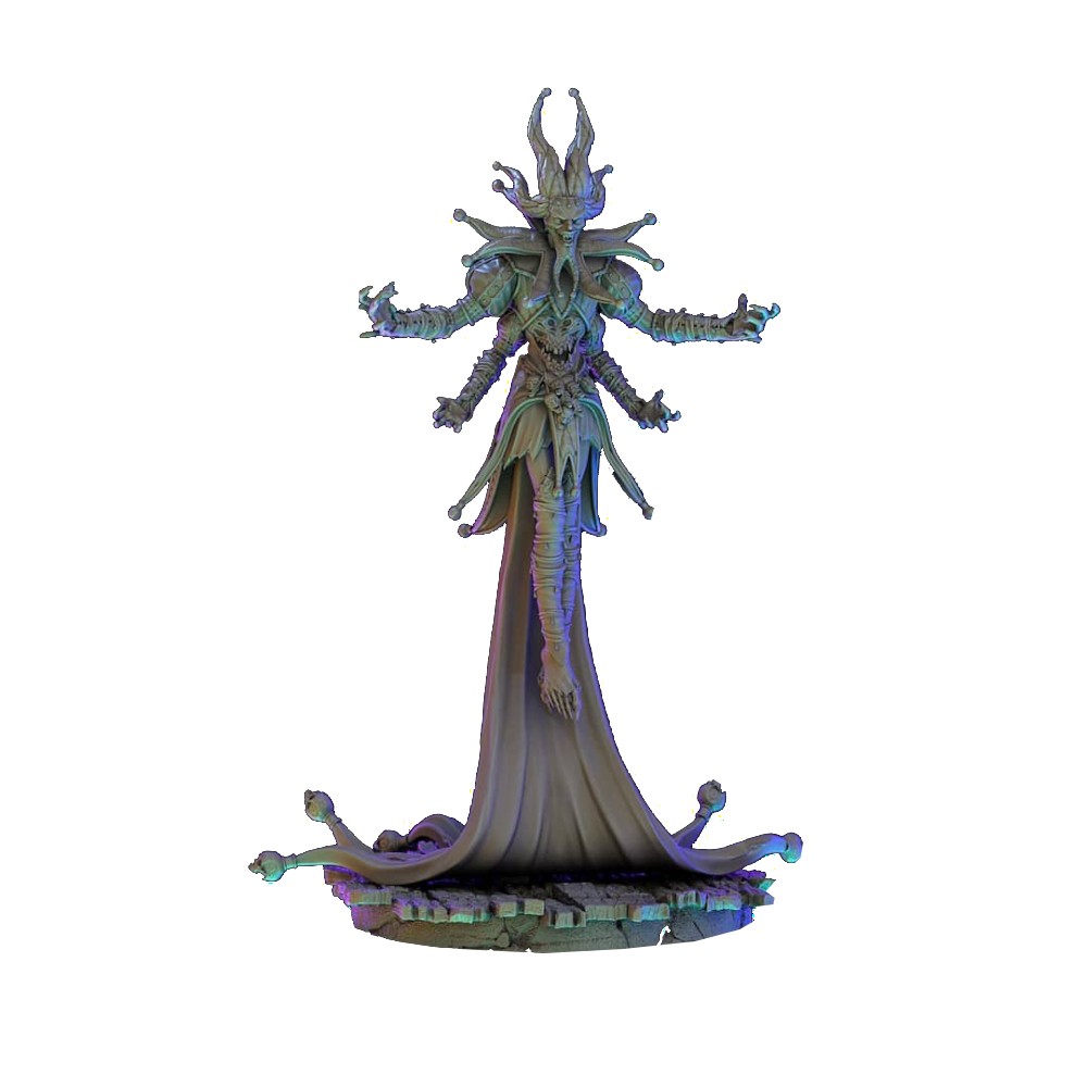 Miniatura Nepictata Elemental Beacon - The Grinning God Medium