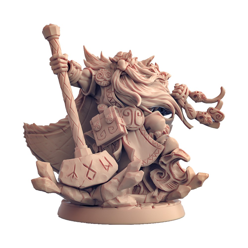 Miniatura Nepictata Elemental Beacon - Ulfgar Runekeeper