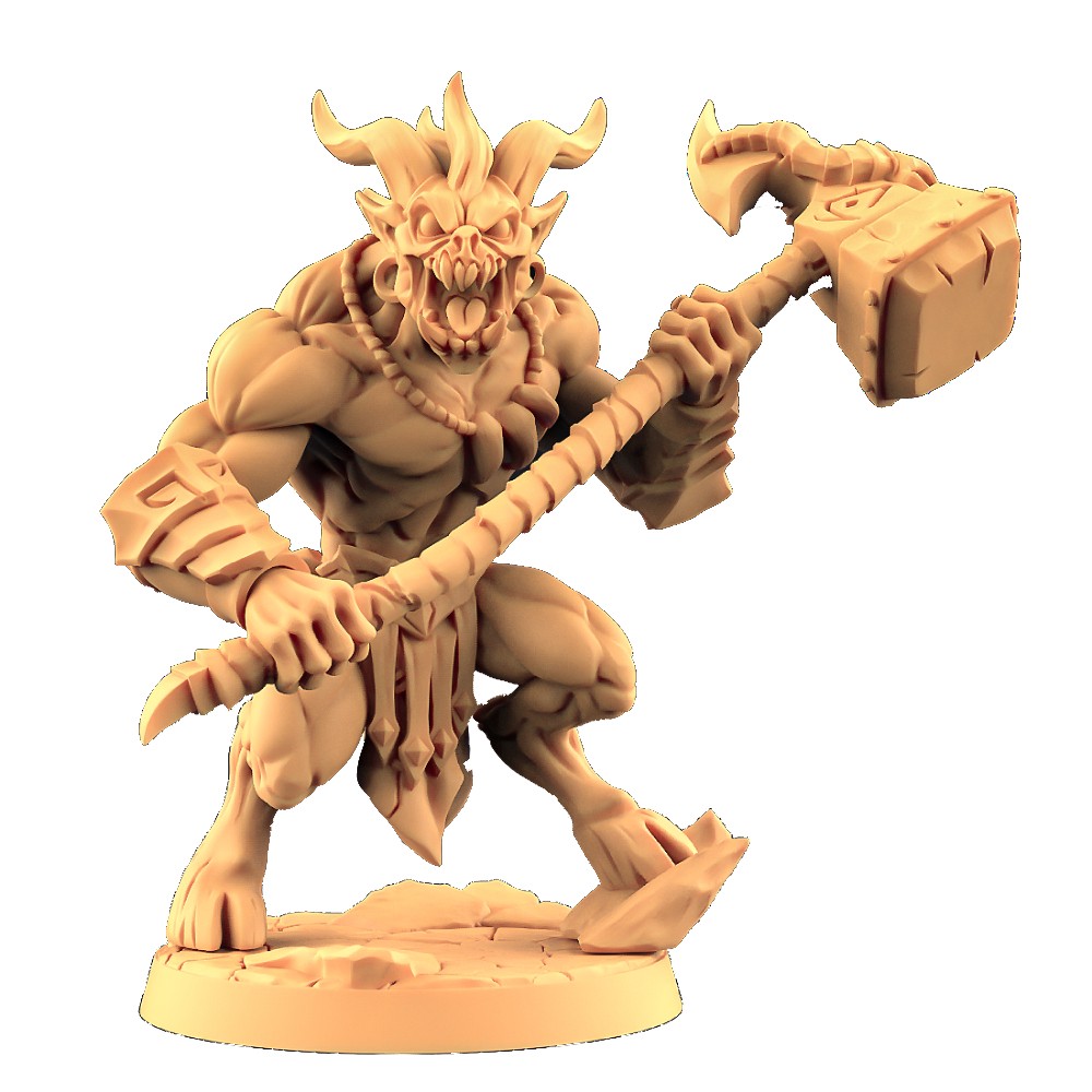 Miniatura Nepictata Elemental Beacon - Wrath Demon C