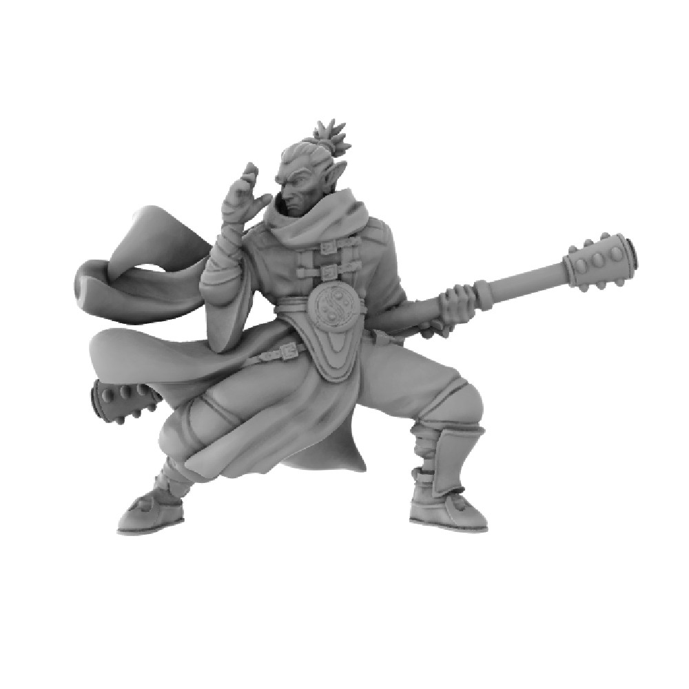 Miniatura Nepictata Elf Monk Daibo