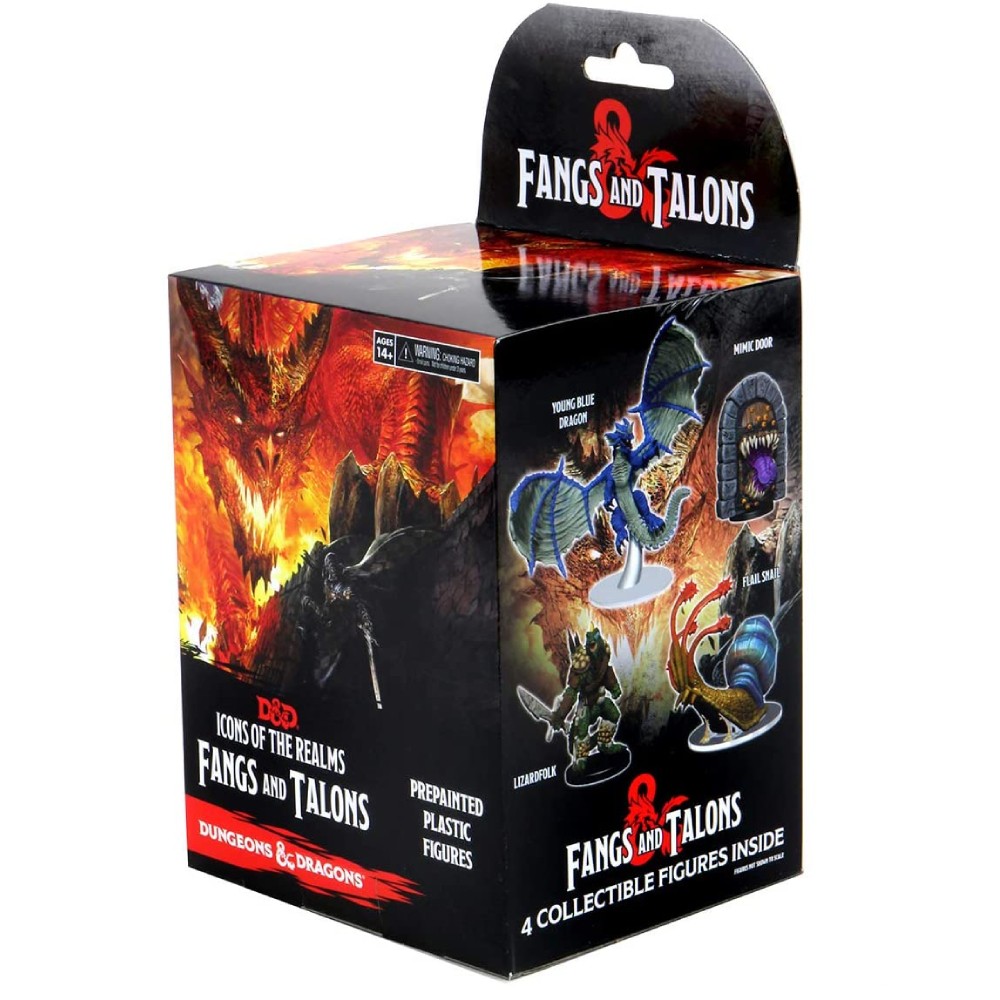 Miniaturi Dungeons & Dragons Icons of the Realms Fangs and Talons Booster