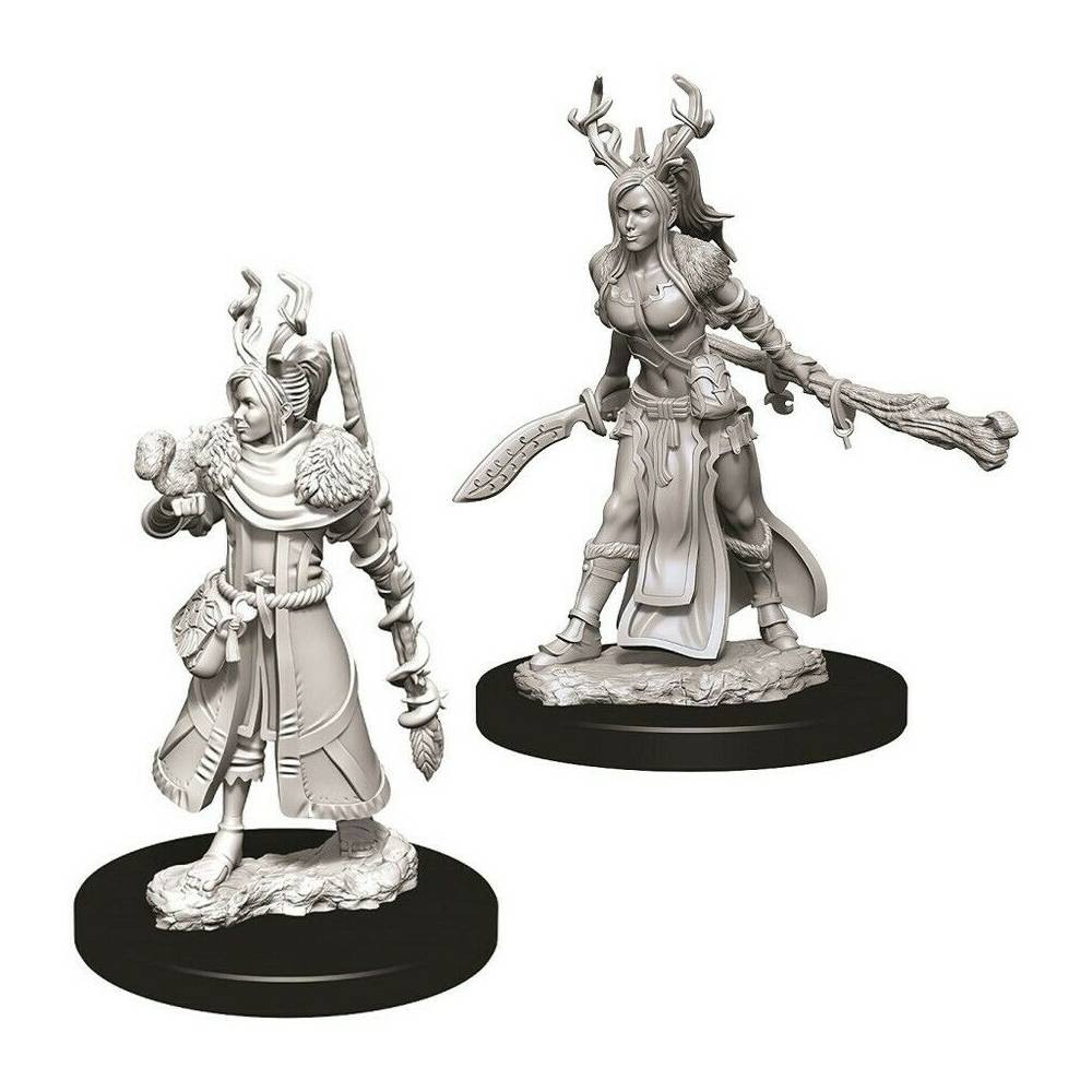 Miniaturi Nepictate D&D Female Human Druid