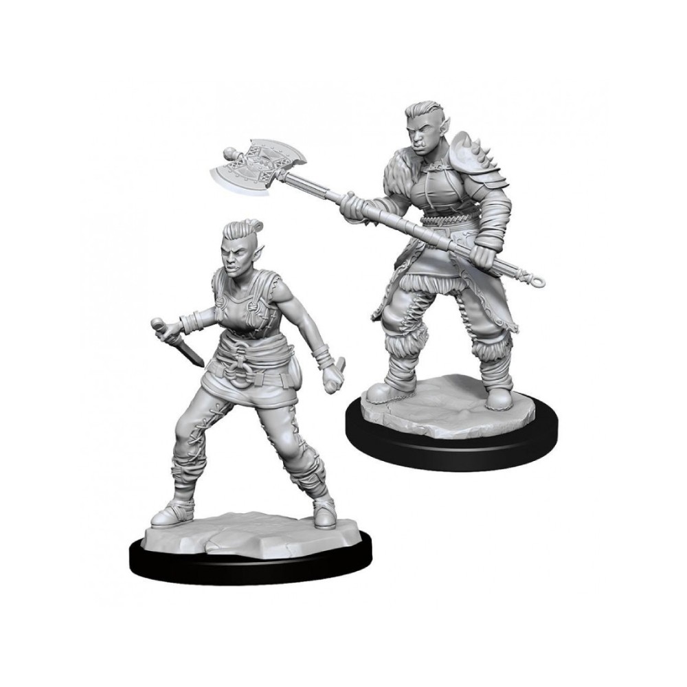 Miniaturi Nepictate D&D Nolzur's Marvelous Orc Barbarian Female (W13)