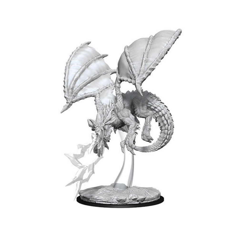 Miniaturi Nepictate D&D Young Blue Dragon