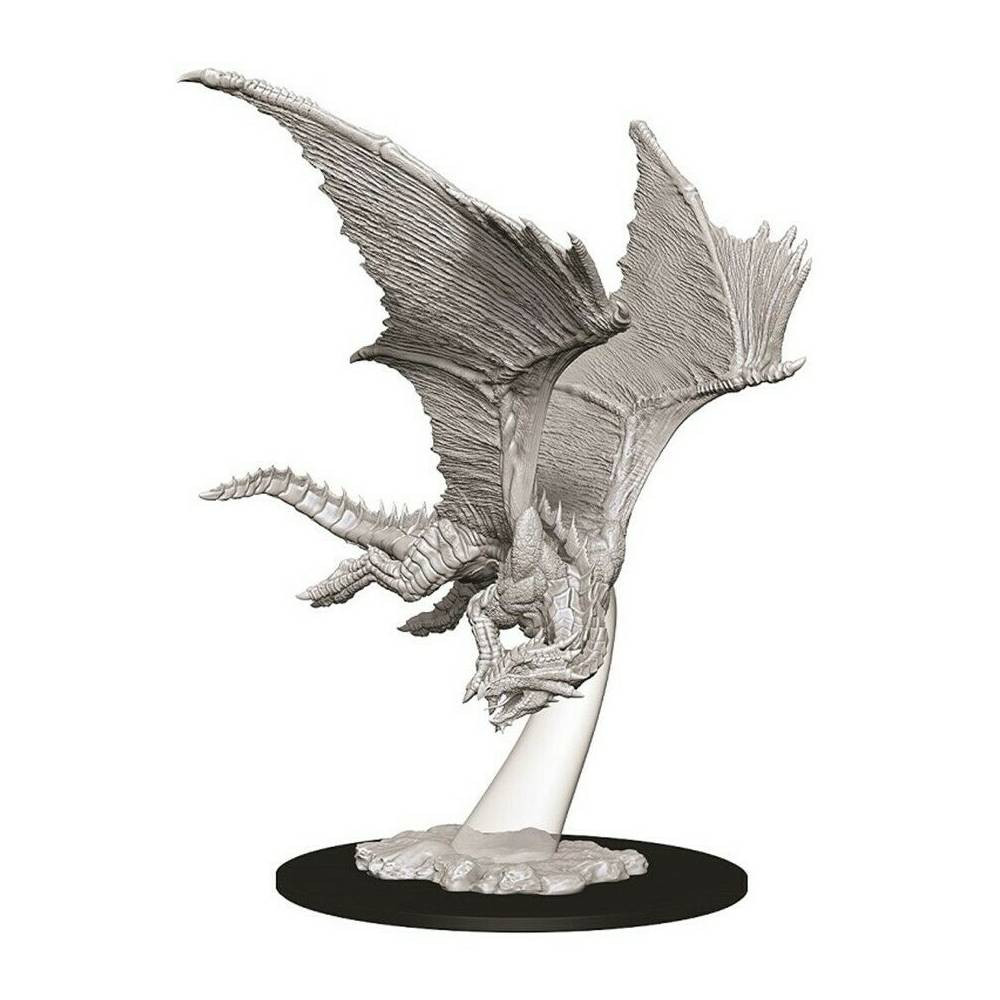 Miniaturi Nepictate D&D Young Bronze Dragon