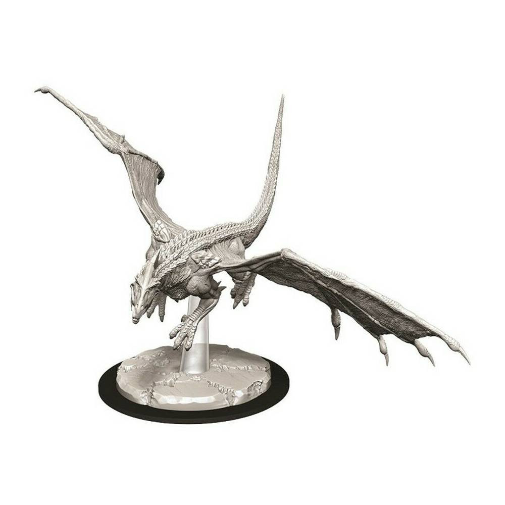 Miniaturi Nepictate D&D Young White Dragon