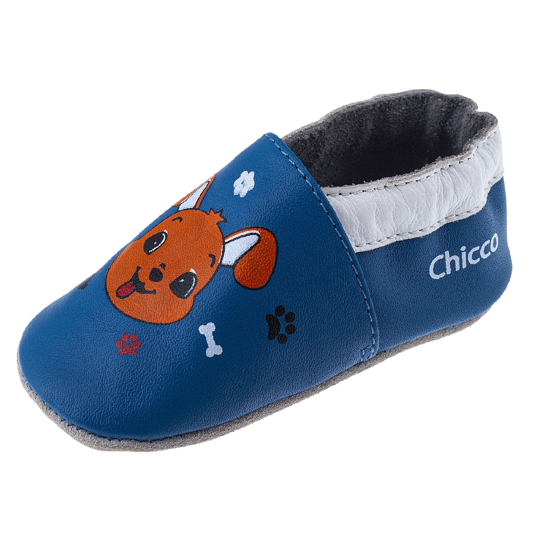 Mocasini casa copii Chicco Tuk, albastru royal model, 67205-62P