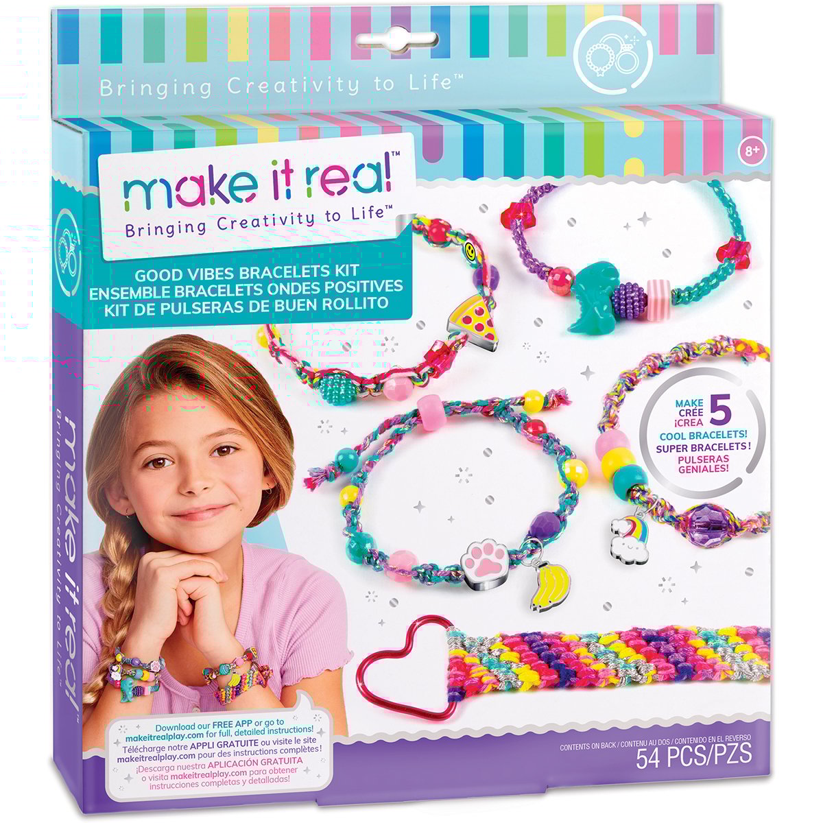 Set Make It Real, Bratari, 54 piese