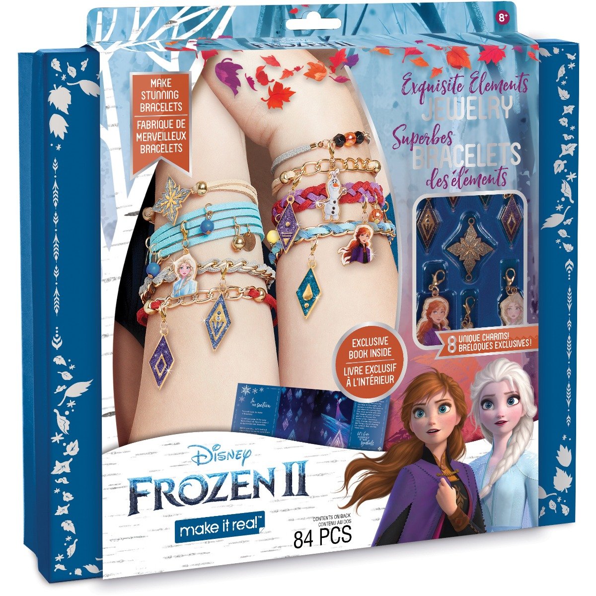 Set de creatie Make It Real Disney Frozen 2, Bratari rafinate