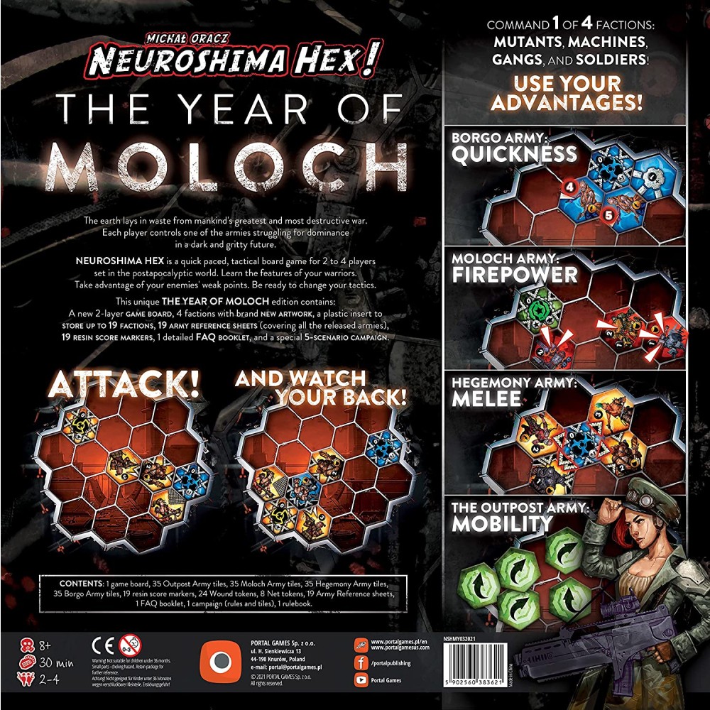 Neuroshima Hex 3.0 The Year of Moloch - imagine 2