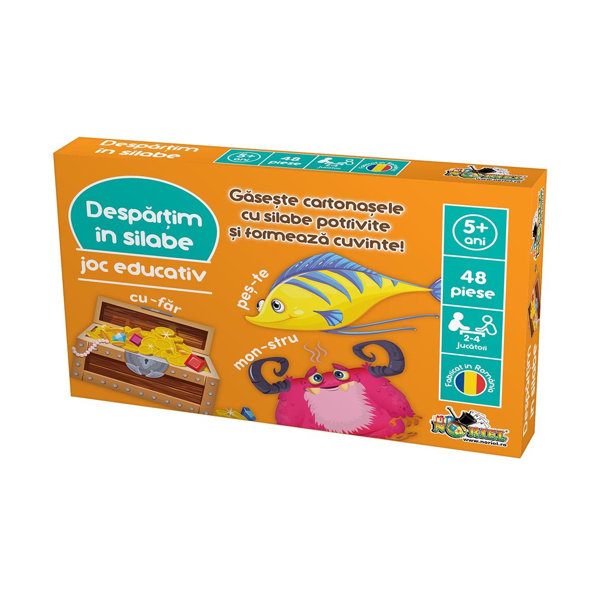 Joc educativ Noriel - Despartim in silabe