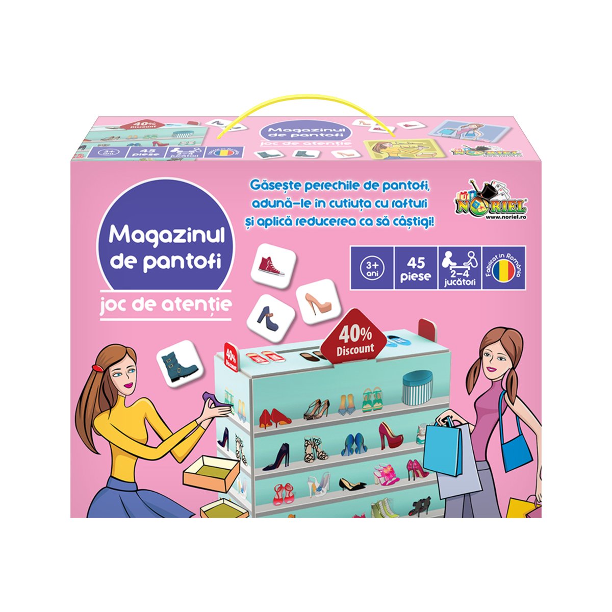 Joc educativ Noriel - Magazinul de pantofi