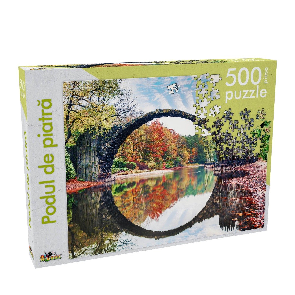 Puzzle Noriel - Podul de piatra, 500 piese