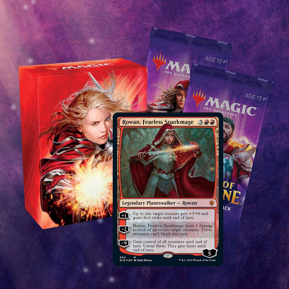 Pachet Magic: the Gathering Throne of Eldraine Planeswalker Deck - Rowan, Fearless Sparkmage - imagine 2