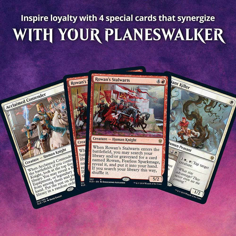 Pachet Magic: the Gathering Throne of Eldraine Planeswalker Deck - Rowan, Fearless Sparkmage - imagine 3
