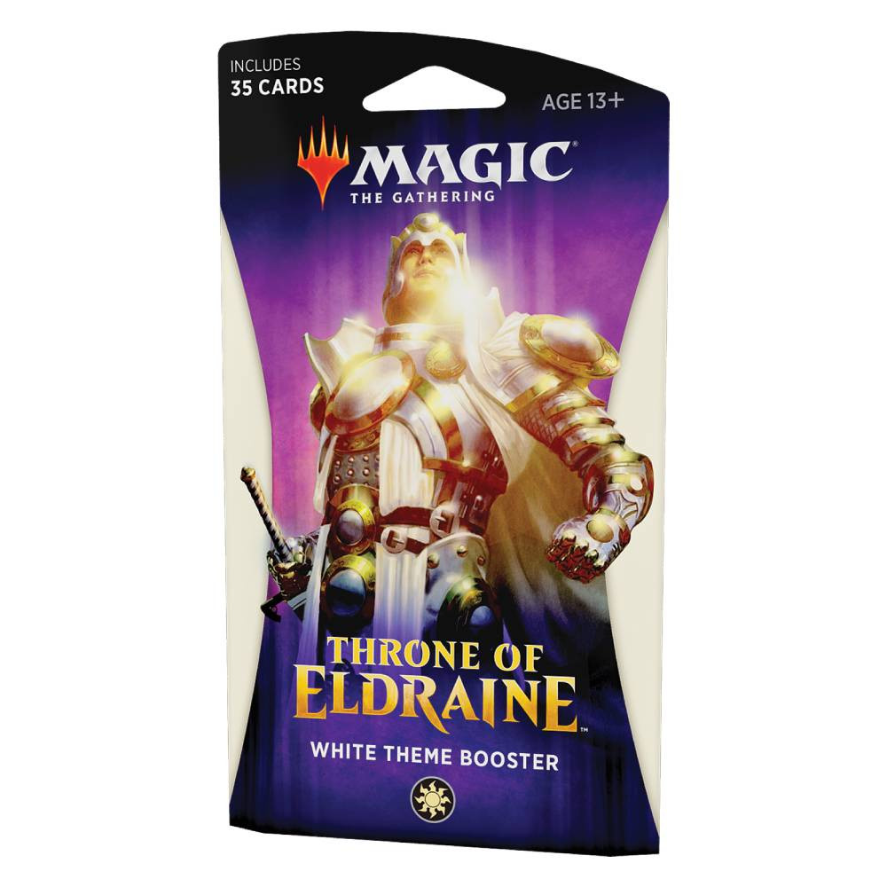 Pachet Magic: the Gathering Throne of Eldraine Theme Booster Alb