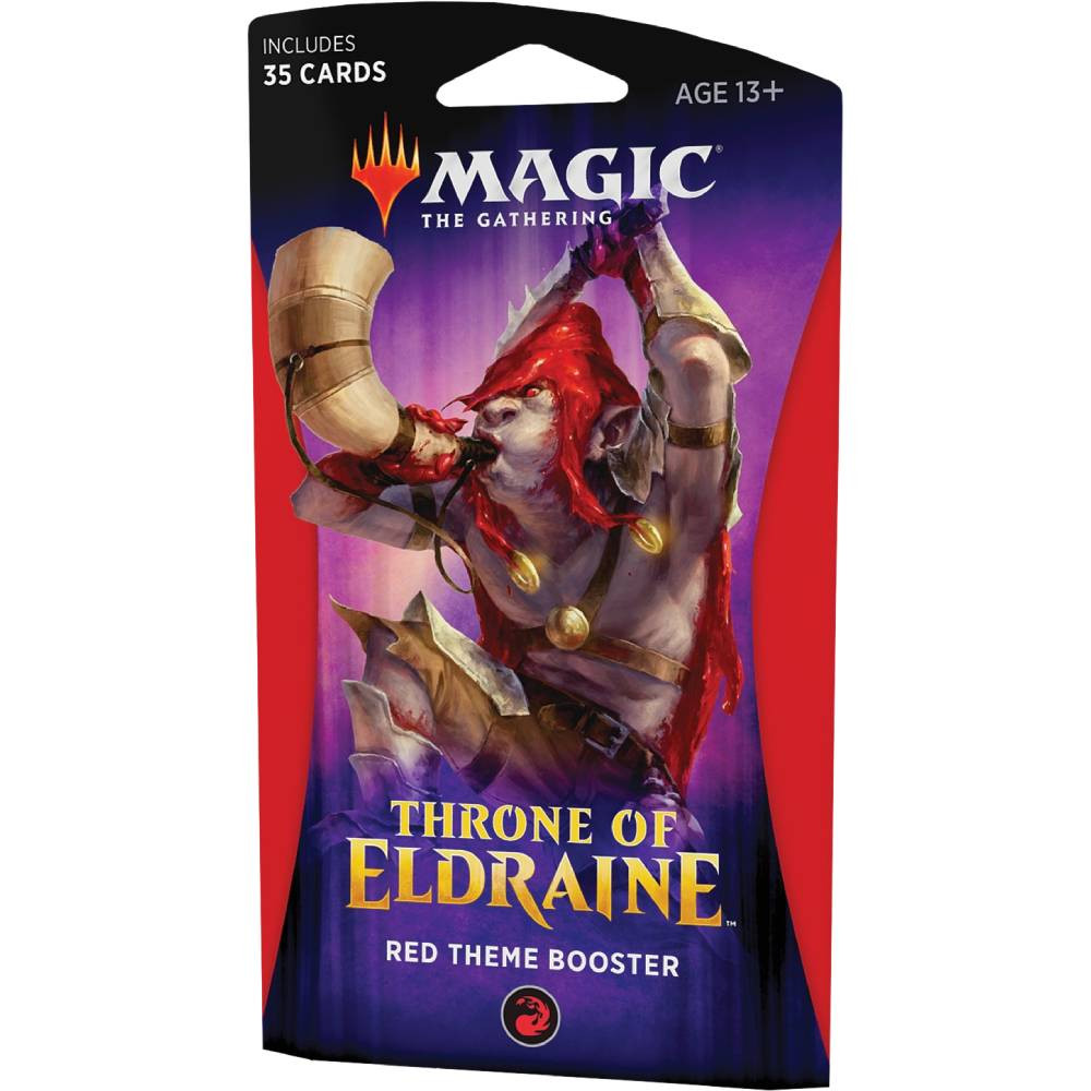 Pachet Magic: the Gathering Throne of Eldraine Theme Booster Rosu