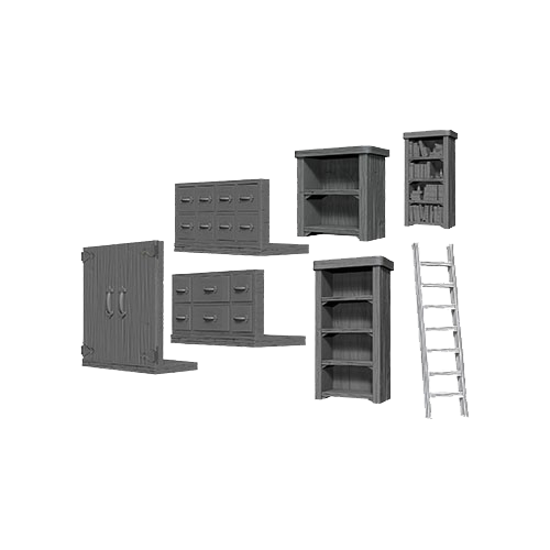 Pathfinder Unpainted Miniatures: Archivist Library