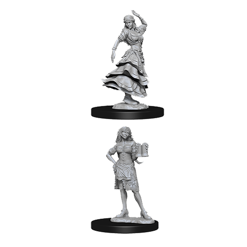 Pathfinder Unpainted Miniatures: Bartender/Dancing Girl
