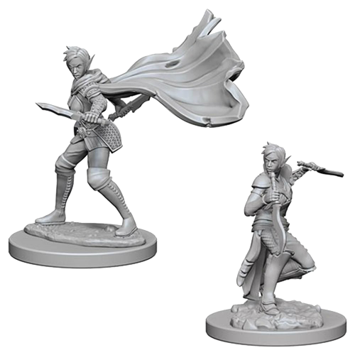 Pathfinder Unpainted Miniatures: Elf Female Rogue