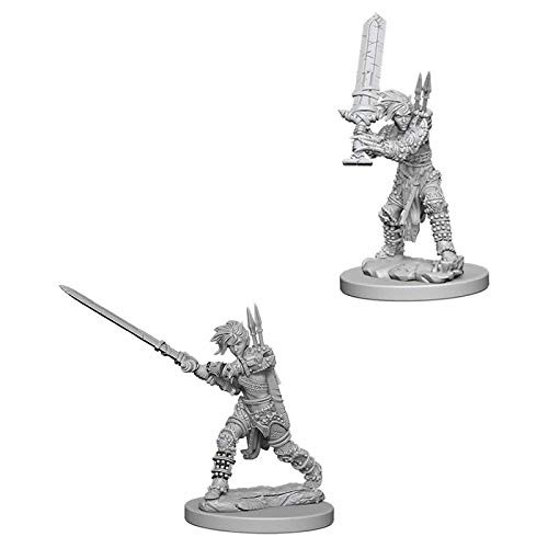 Pathfinder Unpainted Miniatures: Female Human Barbarian
