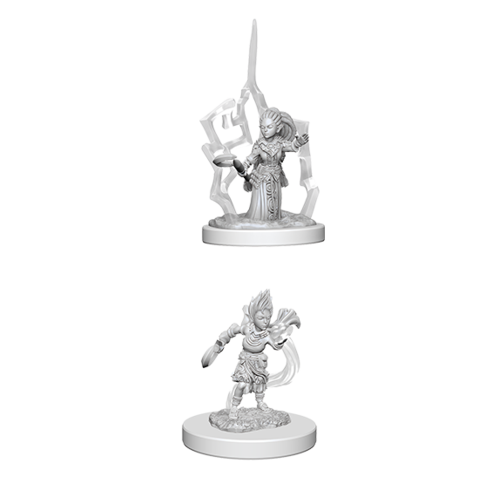 Pathfinder Unpainted Miniatures: Gnome Female Druid