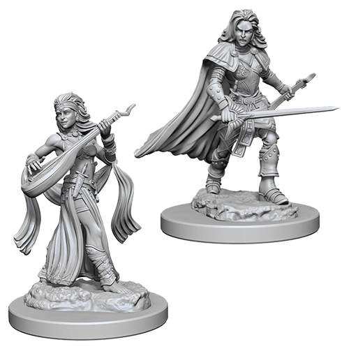 Pathfinder Unpainted Miniatures: Human Female Bard