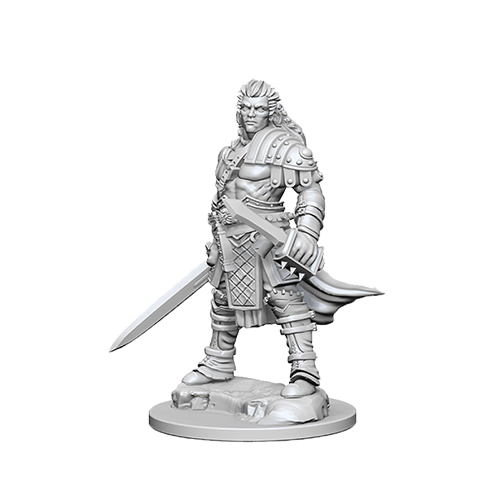 Pathfinder Unpainted Miniatures: Human Male Fighter