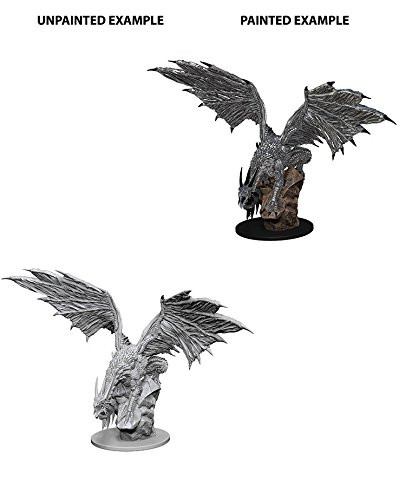 Pathfinder Unpainted Miniatures: Silver Dragon
