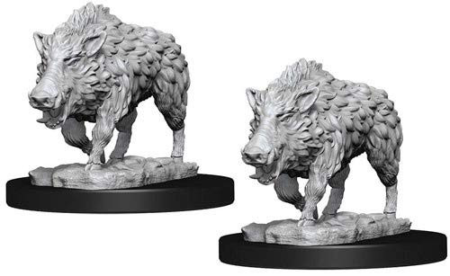 Pathfinder Unpainted Miniatures: Wild Boar