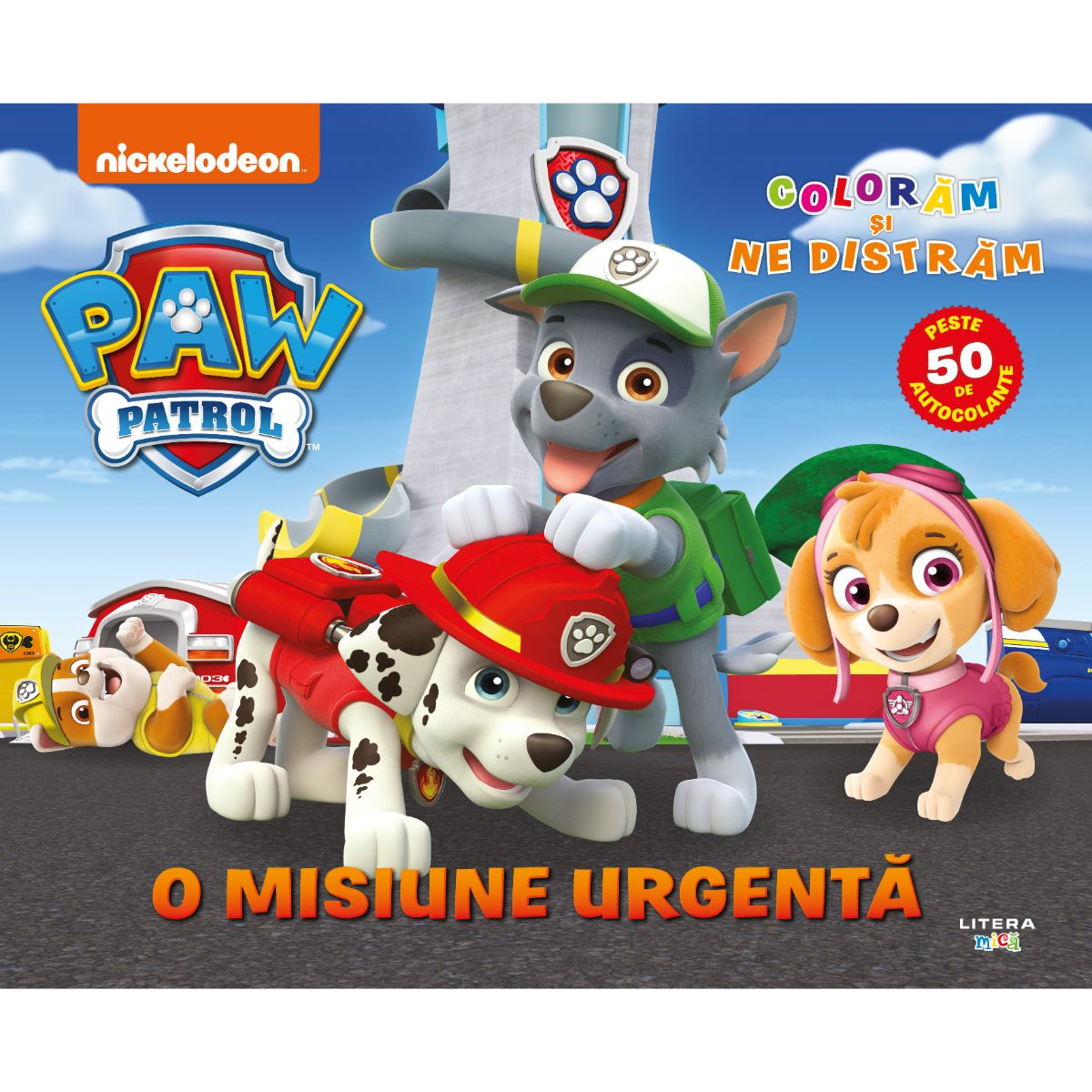 Patrula Catelusilor, O misiune urgenta. Coloram si ne distram