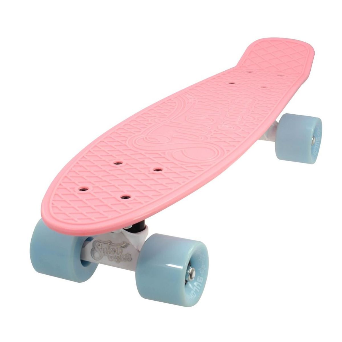 Penny board 22 inch, Sulov DHS, Pastel, Roz