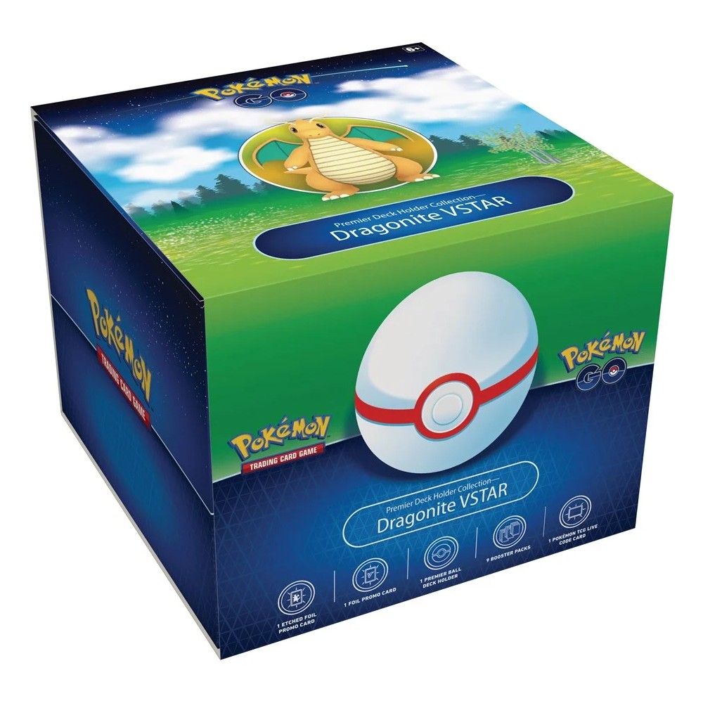 Pokemon Trading Card Game Premium Deck Holder Collection - Dragonite VStar