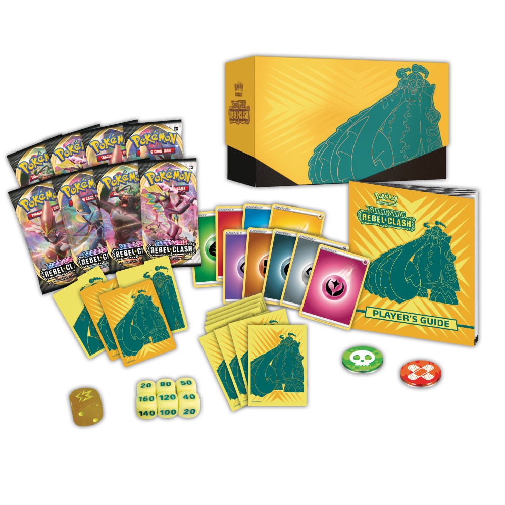Pokemon Trading Card Game Sword & Shield 02 Rebel Clash Elite Trainer Box - imagine 2