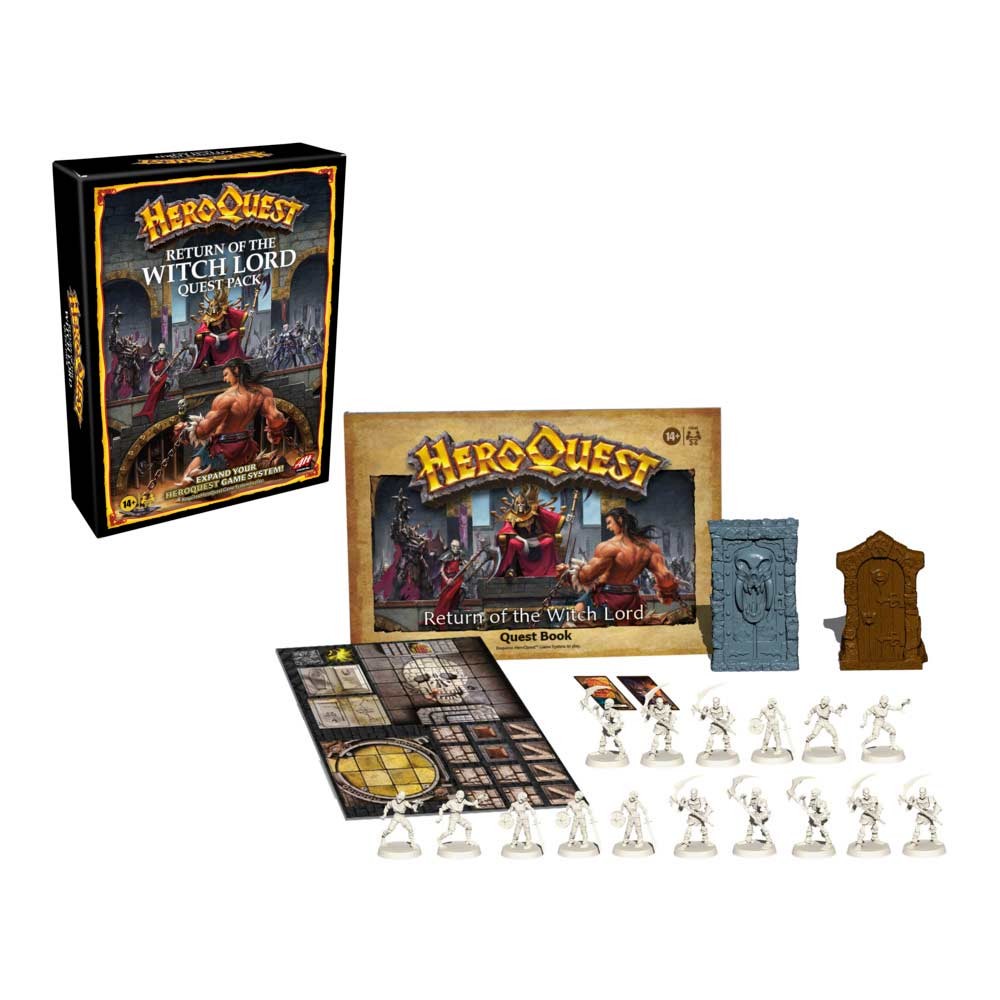 HeroQuest - Return of the Witch Lord Quest Pack - imagine 2