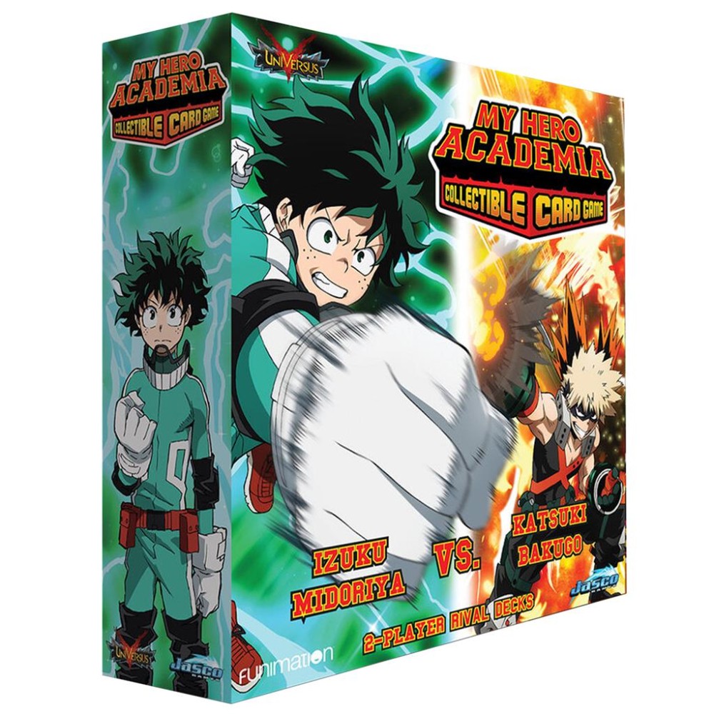 My Hero Academia Collectible Card Game - Izuku Midoriya vs. Katsuki Bakugo 2-Play Rival Decks
