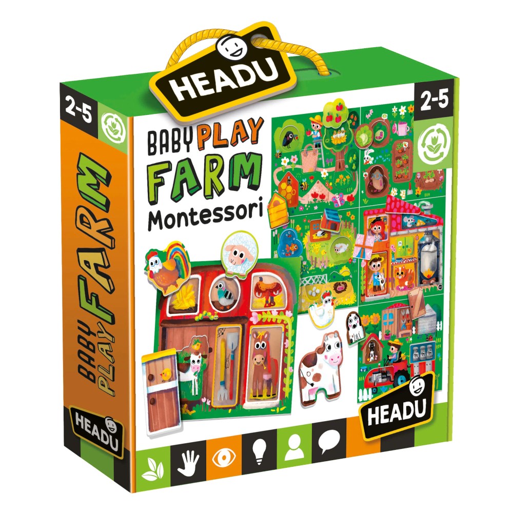 Puzzle Montessori Joaca La Ferma