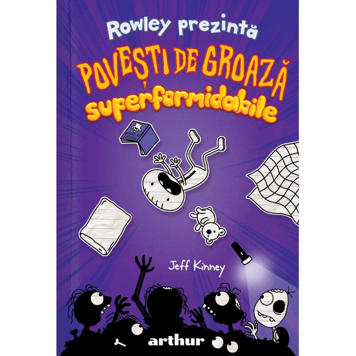 Rowley prezinta 3. Povesti de groaza superformidabile, Jeff Kinney