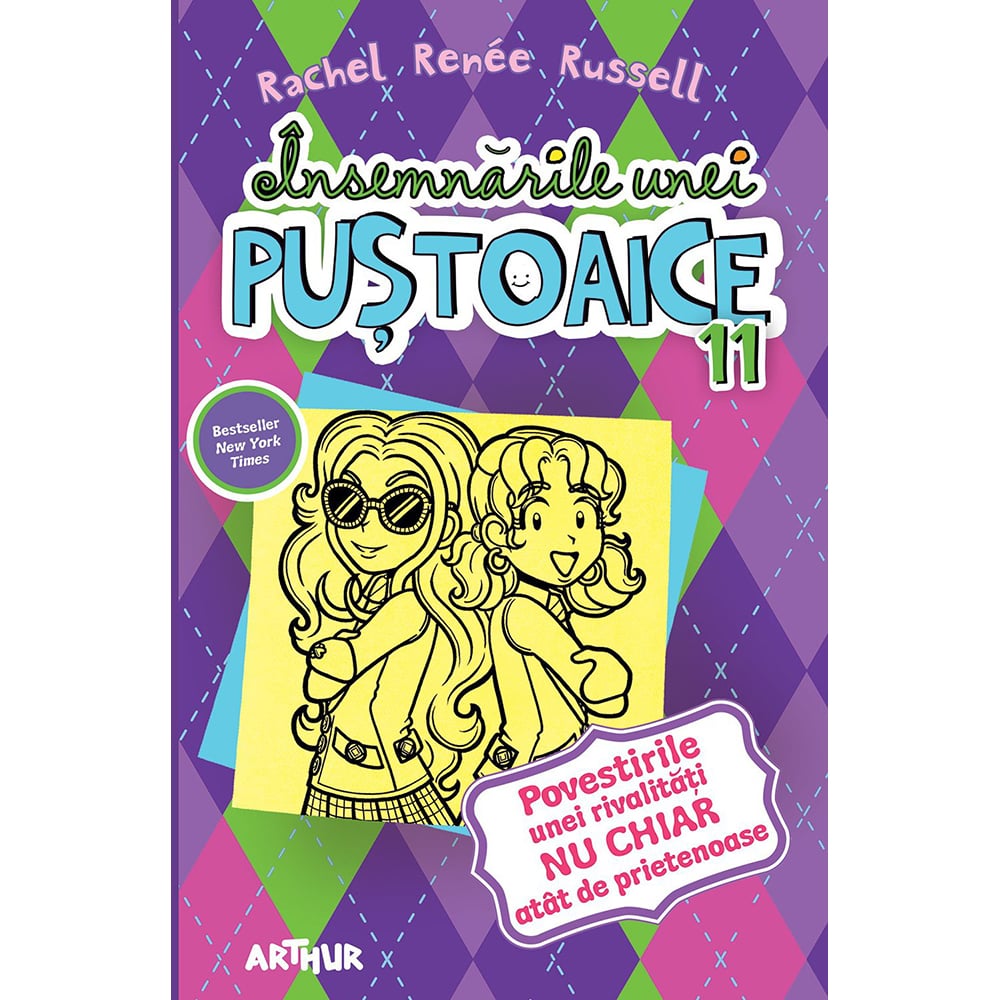 Carte Editura Arthur, Insemnarile unei pustoaice 11. Povestirile unei rivalitati nu chiar atat de prietenoase, Rachel Renee Russell