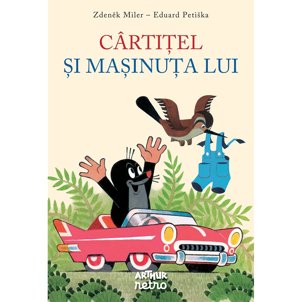 Carte Editura Arthur, Cartitel si masinuta lui, Zdenek Miler, Eduard Petiska